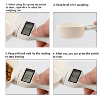 Pet Food Scale Dog Cat Feeding Bowl  Kitchen Scale Digital Display Pet Accessories Dog Food Container