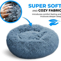 Soft Plush Round Pet Bed