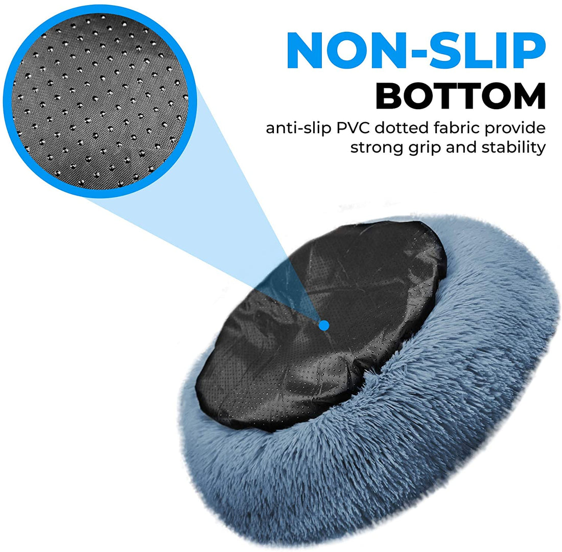 Soft Plush Round Pet Bed