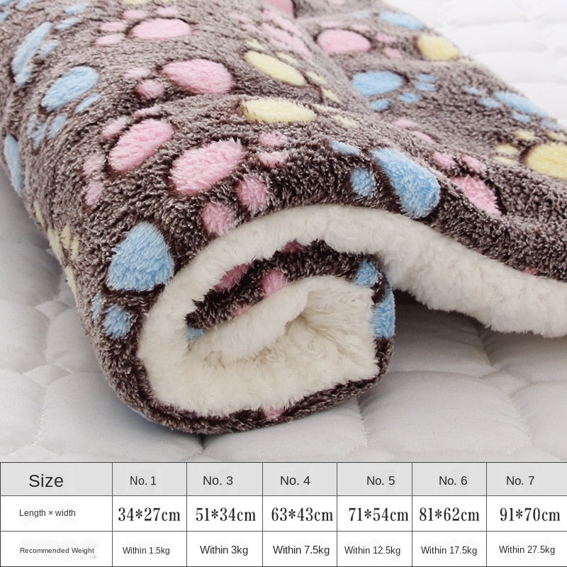 Winter Thicken Soft Pet Mat