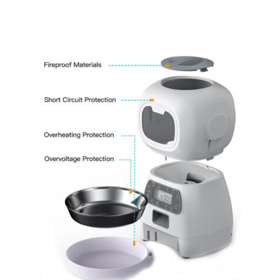 3.5L Automatic Pet Feeder Bowl