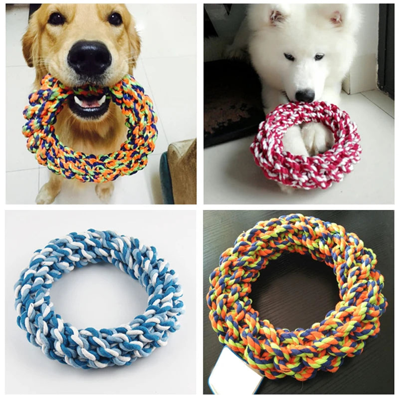 Durable Big Dog Chew Rope Toy Bite Resistant Pet Toys for Medium Large Dogs Golden Retriever Pitbull Labrador mascotas Supplies