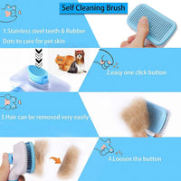 Pet Hair Remover Brush and Grooming