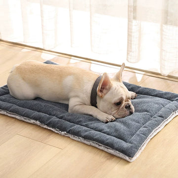 Winter Warm Kennel Dog Mat Sleep Bite-Resistant Washable Anti-Bite Non-Stick Hair Bite-Resistant Large Dog