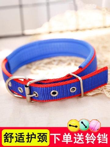 Dog Collar Leash Pet Dog Walking Rope Large Medium Small Dog Dog Chain Foam Neck Cover Golden Retriever Collar