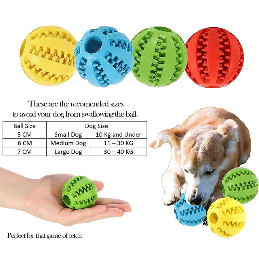 Rubber Dog Ball for Puppies