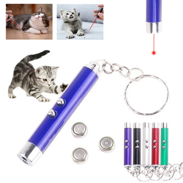 Led lights Funny Cat Stick Toys Cat Dog Pointer Red Light Stick Pen Inttoyeractive Toy And Lighting 2-In-1 Pet Accessories