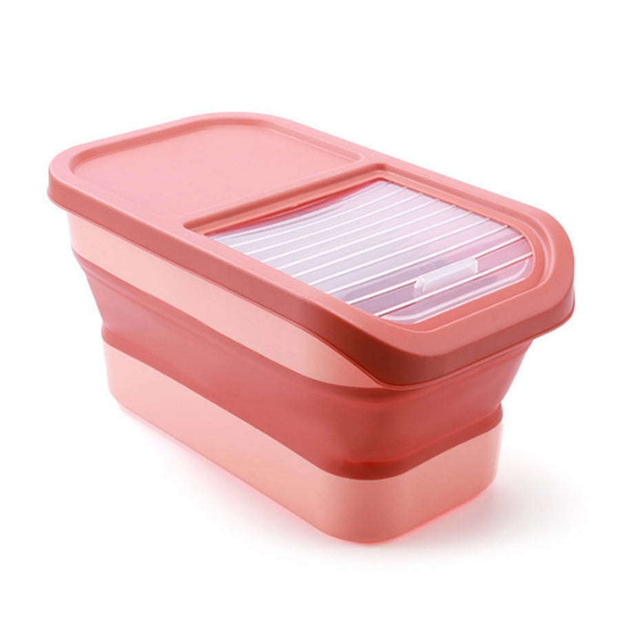 13 LB Collapsible Cat Dog Food Storage Box