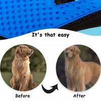 Rubber Pet Bath Brush Glove