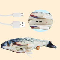 USB-Charged Electric Floppy Cat Dog Toy