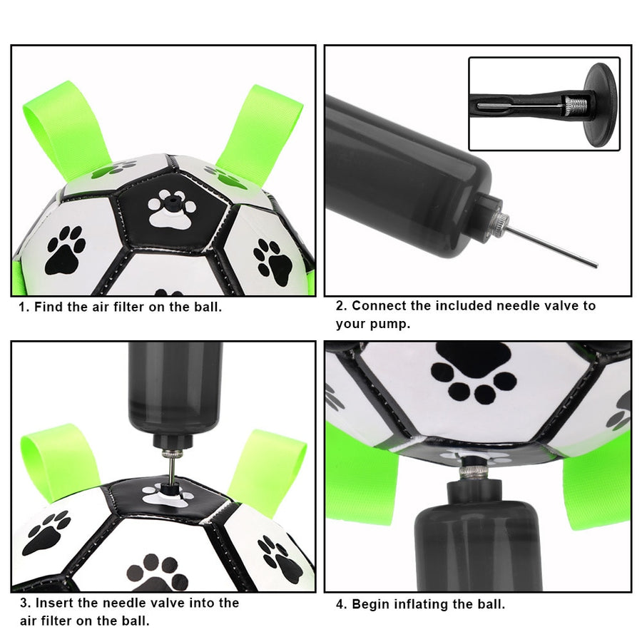 Interactive Puppy Soccer Chew Ball