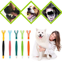 Three Sided Pet Toothbrush