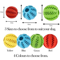 Rubber Dog Ball for Puppies