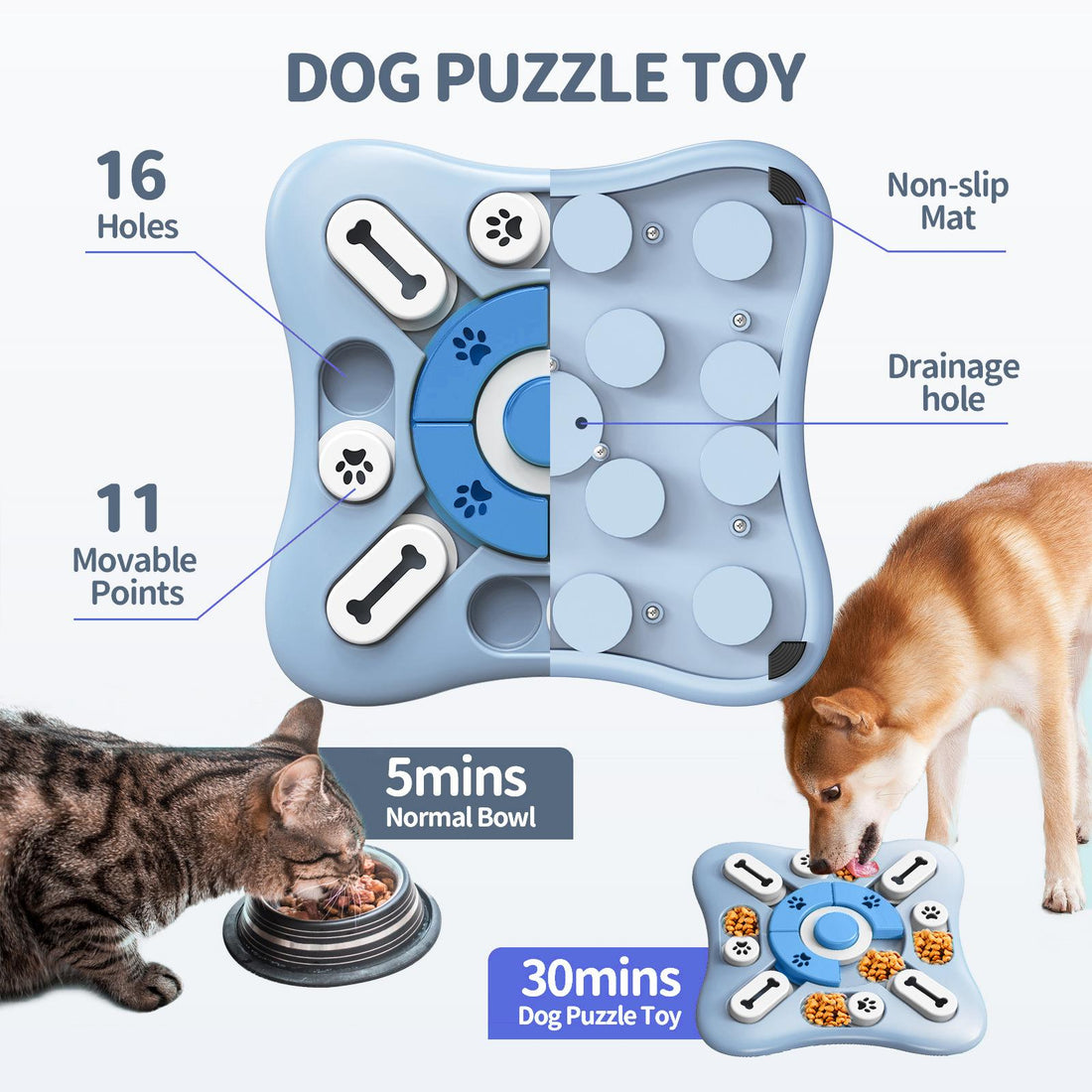 Puzzle Pet Toys to Enhance IQ and Slow Feed
