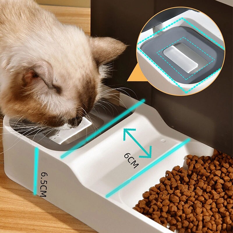 Automatic Cat Food Dispenser Bowl