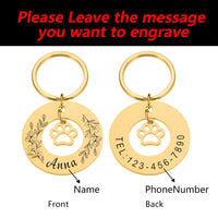 Customized Personalized Pet ID Tags