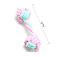 Pet Dog Toys for Large Small Dogs Toy Interactive Cotton Rope Mini Dog Toys Ball for Dogs  Accessories Toothbrush Chew Puppy