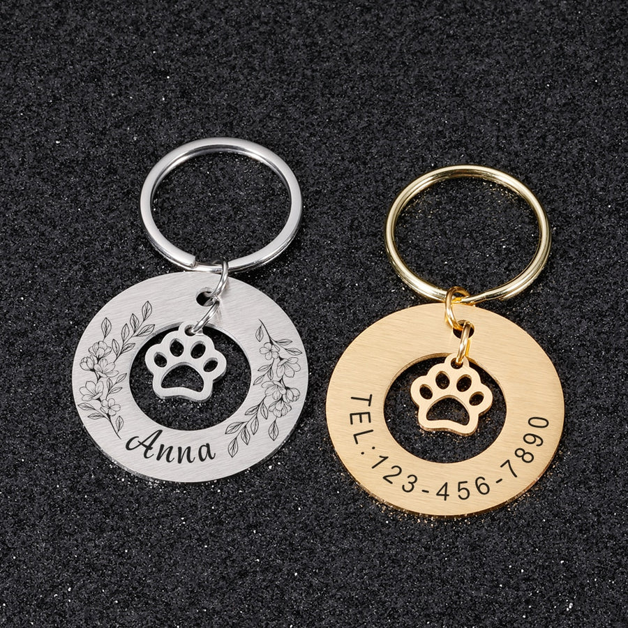 Customized Personalized Pet ID Tags