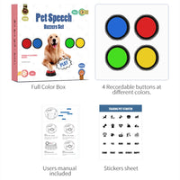 Training Buttons Pet Talking Toys