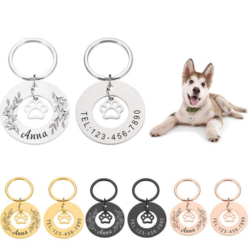 Customized Personalized Pet ID Tags