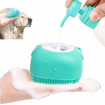 Soft Silicone Pet Bathing Brush