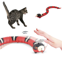 Rechargeable Electronic Snake Cat Toy