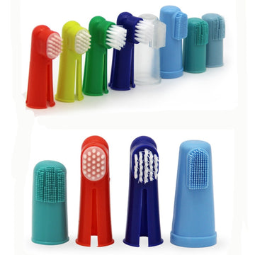 Finger Toothbrush for pets. The best finger toothbrush for your cute pets. Best Pet Grooming Supplies.
