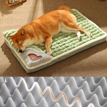 Comfortable Dog Bed with Cervical Protection